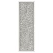 Madison Park Laurel Branches Carved Wood Panel Wall Decor in Gray