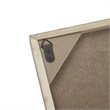 Madison Park Laurel Branches Carved Wood Panel Wall Decor in Natural