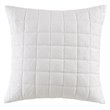 N Natori Cocoon 100 Percent Polyester Quilt Top Euro Sham in White
