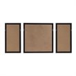 Madison Park Sabal 3-piece Palm Rice Paper Framed Shadow Box in Off White