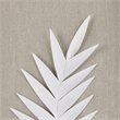 Madison Park Sabal 3-piece Palm Rice Paper Framed Shadow Box in Off White