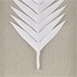Madison Park Sabal 3-piece Palm Rice Paper Framed Shadow Box in Off White