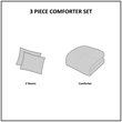 Urban Habitat Mercer 100 Percent Cotton Comforter Set in Ivory Finish