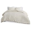 Urban Habitat Mercer 100 Percent Cotton Comforter Set in Ivory Finish