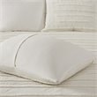 Urban Habitat Modern 3-Piece 100 Percent Cotton Coverlet Set in Ivory