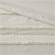 Urban Habitat Modern 3-Piece 100 Percent Cotton Coverlet Set in Ivory