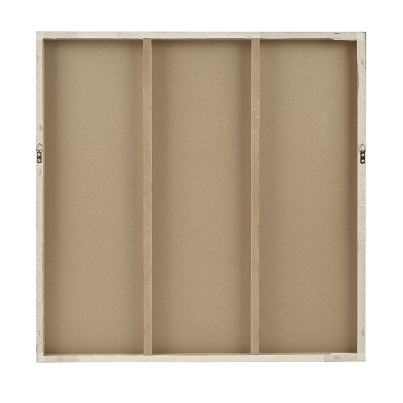 Madison Park Signature Contemporary MDF and Resin Sunburst Wall Decor in White