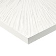 Madison Park Signature Contemporary MDF and Resin Sunburst Wall Decor in White