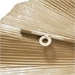 Martha Stewart Faye Transitional Iron Ginkgo Wall decor in Gold