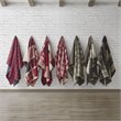 Woolrich Tasha 100 Percent Cotton Thread Count Printed Quilted Throw - Red