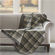 Woolrich Tasha 100 Percent Cotton Thread Count Printed Quilted Throw in Brown