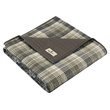 Woolrich Tasha 100 Percent Cotton Thread Count Printed Quilted Throw in Brown