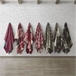 Woolrich Sunset Cotton Thread Count Printed Pieced Quilted Throw in Red