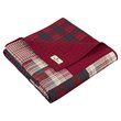 Woolrich Sunset Cotton Thread Count Printed Pieced Quilted Throw in Red