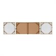 Intelligent Design 3-Piece MDF and Gel Coat Flight Time Canvas in Gray Finish