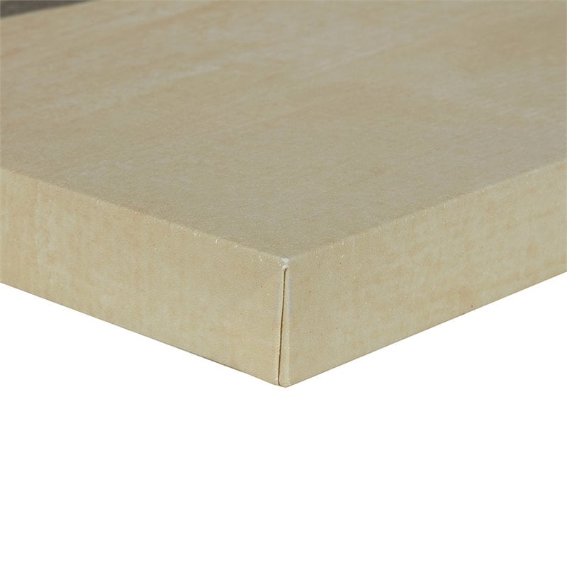 Intelligent Design 3-Piece MDF and Gel Coat Flight Time Canvas in Gray Finish