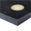INK+IVY 2-Piece MDF and Gel Coated Printed Dominoes Canvas in Black