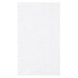 Madison Park Lasso 100 Percent Cotton Yarn Dye Linked In Rug in White