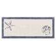 Madison Park Bayside 100 Percent Cotton Tufted Rug in Blue Finish