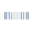 Madison Park Spa 100 Percent Cotton Reversible Bath Rug in Blue