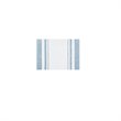 Madison Park Spa 100 Percent Cotton Reversible Bath Rug in Blue