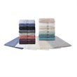 Madison Park Signature Marshmallow 100 Percent Polyester Bath Rug in Navy