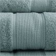 Madison Park Signature 8-Piece 100 Percent Cotton Towel Set in Dusty Green