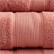 Madison Park Signature 8-Piece 100 Percent Cotton Towel Set in Coral Pink