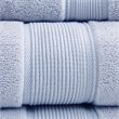 Madison Park Signature 8-Piece 100 Percent Cotton Towel Set in Light Blue