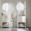 Madison Park Signature 8-Piece 100 Percent Cotton Bath Towel Set in Blush Pink