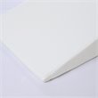 Sleep Philosophy Memory Foam Wedge Pillow with Knit Cover in White