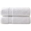 Madison Park Signature 100 Percent Cotton Bath Sheet in White (Set of 2)