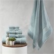 Madison Park Signature Splendor 6-Piece Cotton Towel Set in Blue