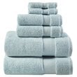 Madison Park Signature Splendor 6-Piece Cotton Towel Set in Blue