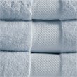 Madison Park Signature 6-Piece Turkish Cotton Bath Towel Set in Light Blue