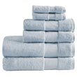 Madison Park Signature 6-Piece Turkish Cotton Bath Towel Set in Light Blue