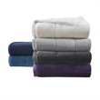 Madison Park Polyester Reversible Plush to Microfiber DA Blanket in Gray