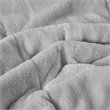 Madison Park Polyester Reversible Plush to Microfiber DA Blanket in Gray