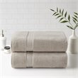 Madison Park Signature 100 Percent Cotton Bath Sheet Set in Natural (Set of 2)