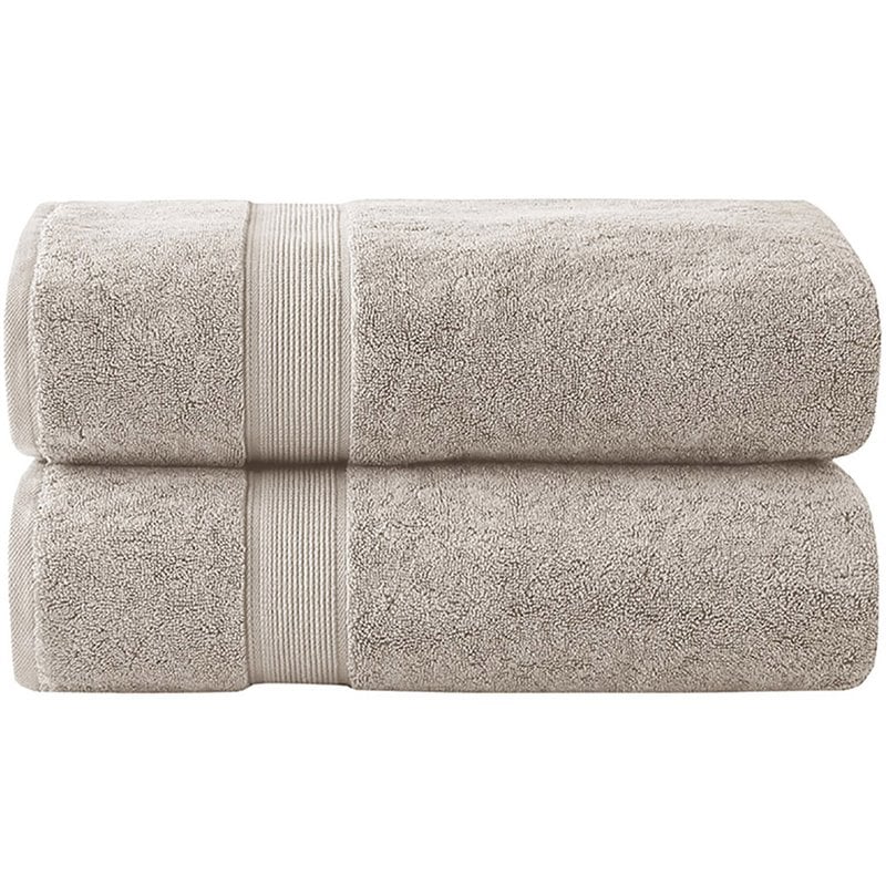 Madison Park Signature 100 Percent Cotton Bath Sheet Set in Natural (Set of 2)
