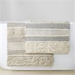 INK+IVY Asher Cotton and Polyester Handwoven Bath Rug in Gray
