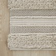 INK+IVY Asher Cotton and Polyester Handwoven Bath Rug in Natural