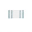Madison Park Spa 100 Percent Cotton Reversible Bath Rug - Aqua Blue