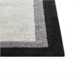 Madison Park Amherst 100 Percent Cotton Bath Rug in Black Finish
