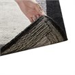Madison Park Amherst 100 Percent Cotton Bath Rug in Black Finish