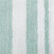 Madison Park Spa 100 Percent Cotton Reversible Bath Rug in Aqua Blue