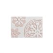 Madison Park Casablanca 100 Percent Cotton Medallion Tufted Rug in Pink