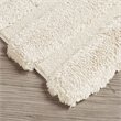 Madison Park 100 Percent Polyester Fabric Solid Tufted Rug in Wheat Brown