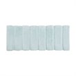 Madison Park 100 Percent Polyester Fabric Solid Tufted Rug in Seafoam Green