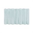 Madison Park 100 Percent Polyester Fabric Solid Tufted Rug in Seafoam Green